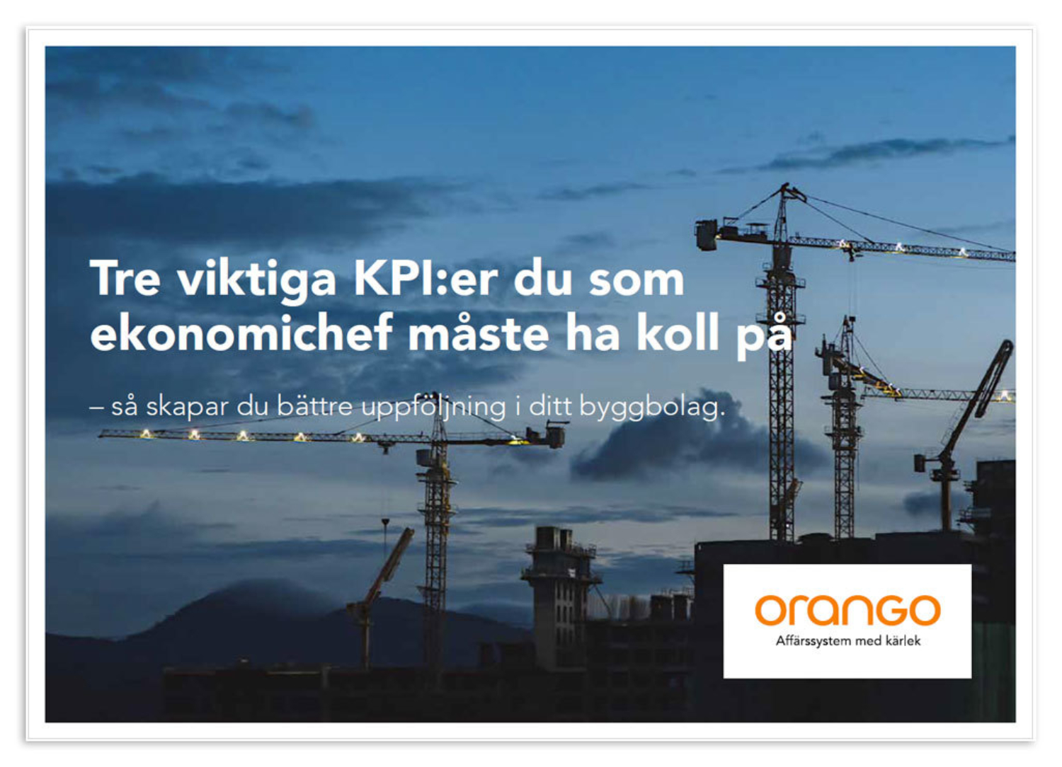 Tre Viktiga Kpier För Dig Som Ekonomichef Thumbnail