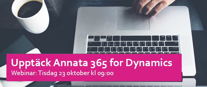 D365 Webinar 23 Okt